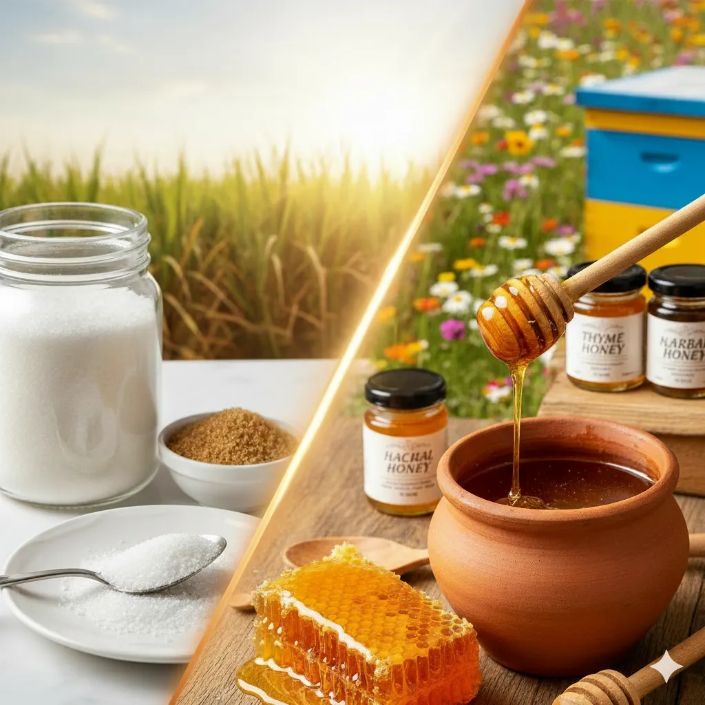 فوائد العسل الخام الصحية