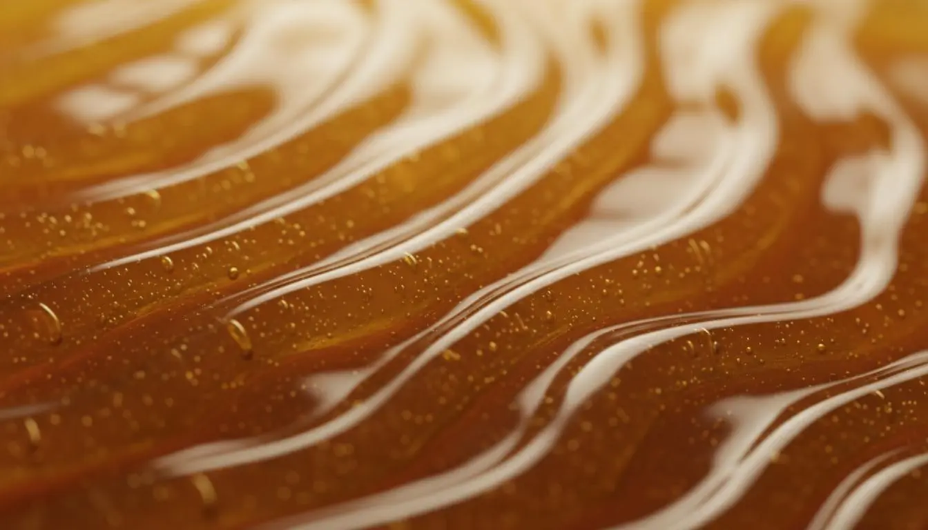 Golden honey background